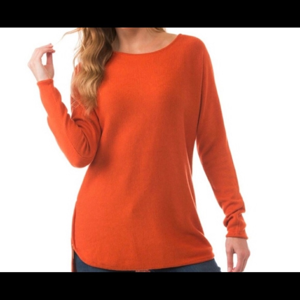 Michael Kors side-zip hi-lo sweater